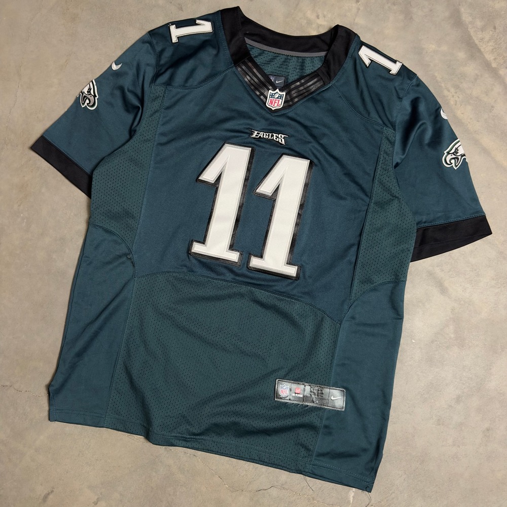 Nike Philadelphia Eagles Wentz Jersey Mens 52 Green NFL